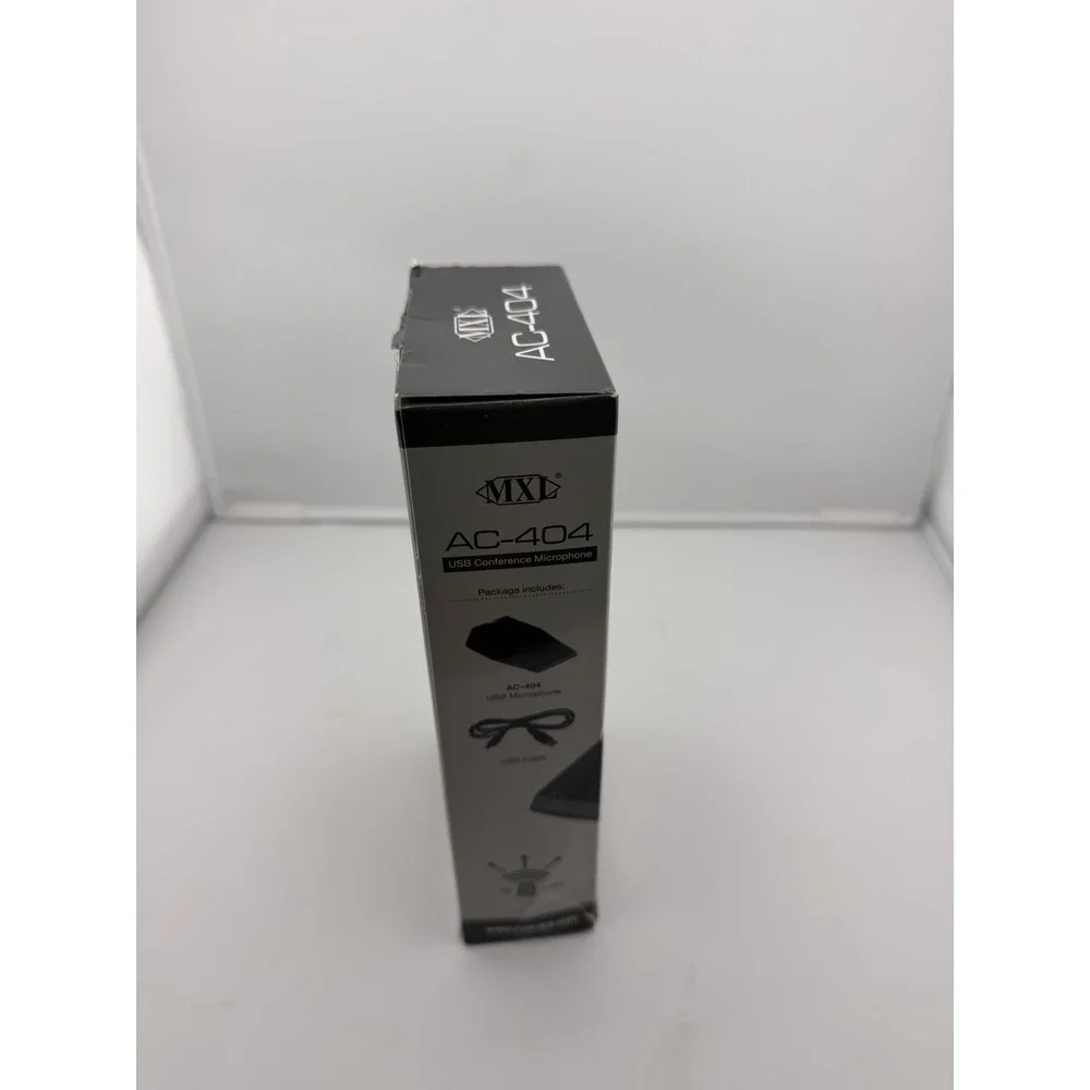 MXL AC-404 Portable USB Conferencing Microphone Black